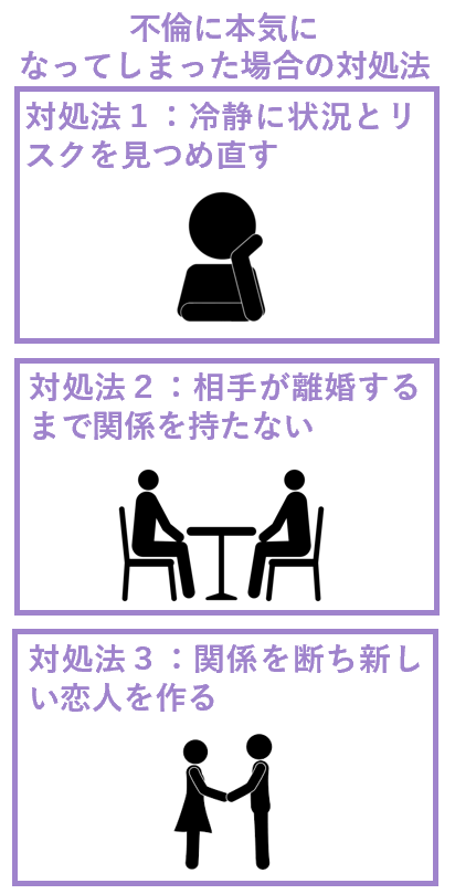 不倫に本気になってしまった場合の対処法