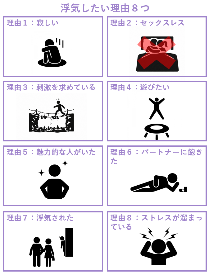 浮気したい理由８つ