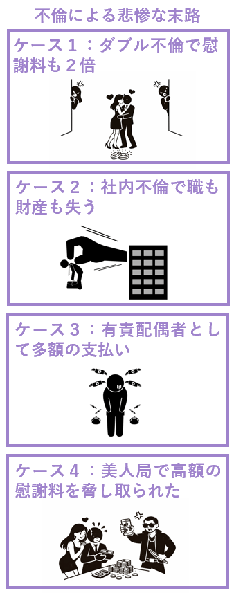 不倫による悲惨な末路