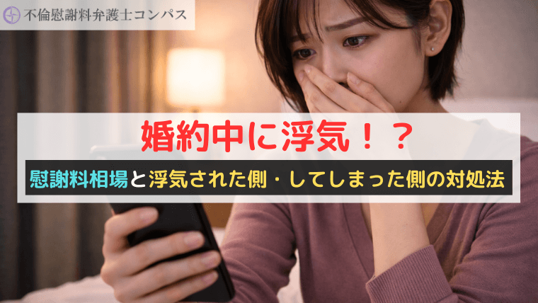 婚約中に浮気！？慰謝料相場と浮気された側・してしまった側の対処法