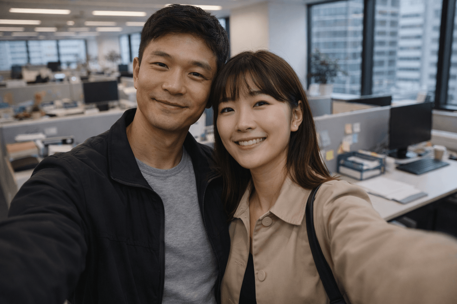 ツーショットの自撮り写真｜不倫の証拠となりにくい写真１