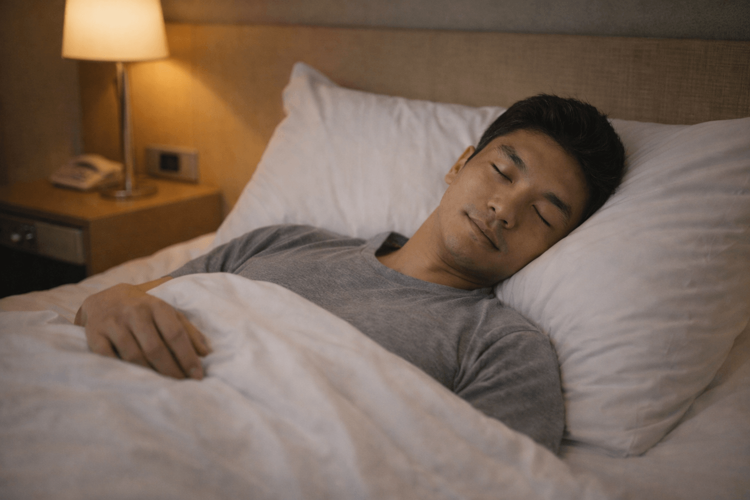 寝顔や寝室での写真｜不倫写真４