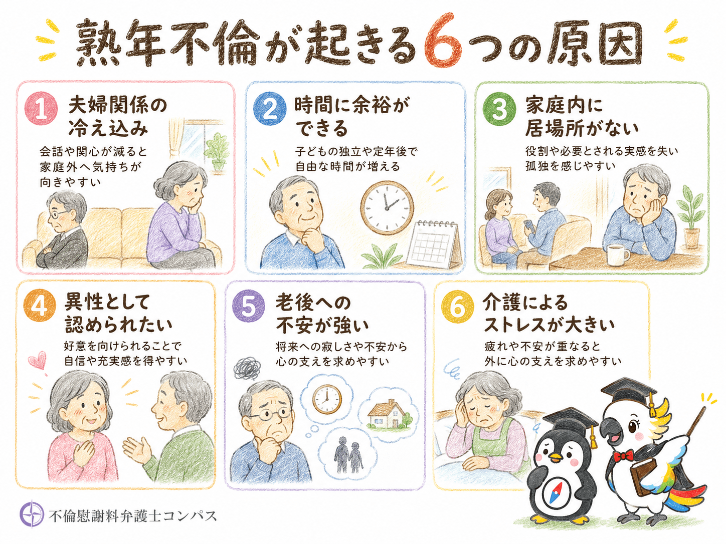 ８章　熟年不倫が起きる原因６つ