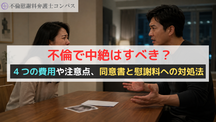 不倫で中絶はすべき？４つの費用や注意点、同意書と慰謝料への対処法