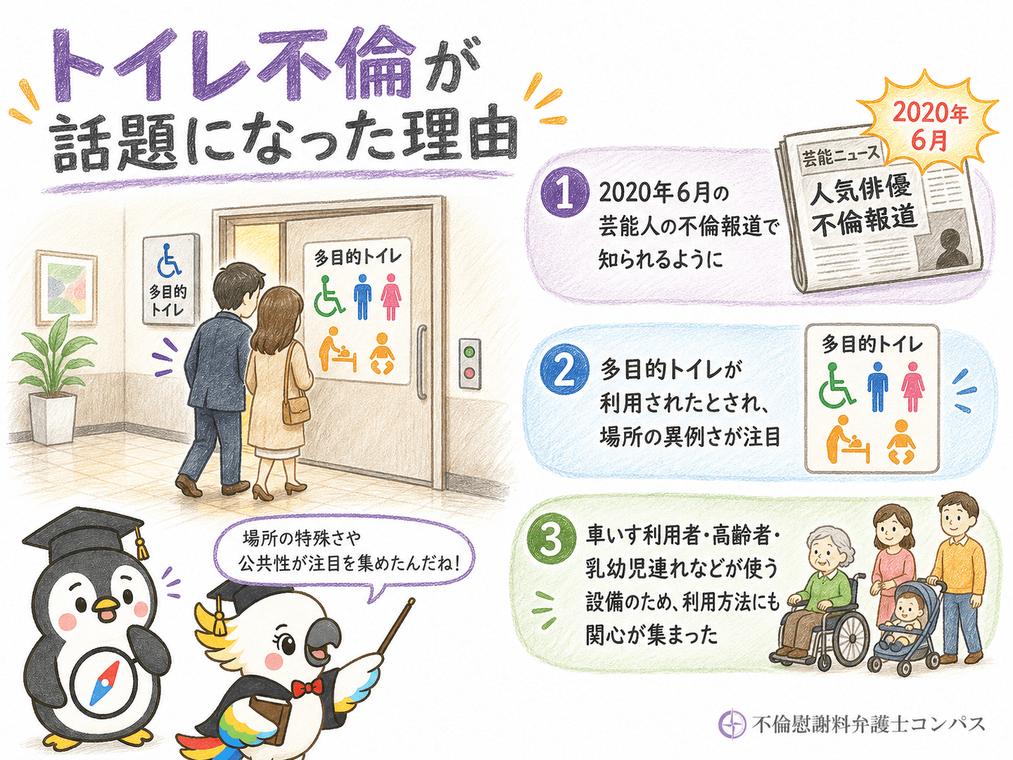 １章　トイレ不倫が話題になっている理由