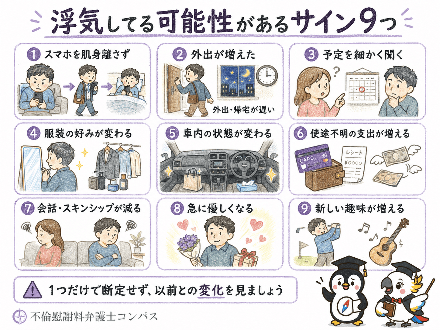 ５章　浮気してる可能性があるサイン９つ