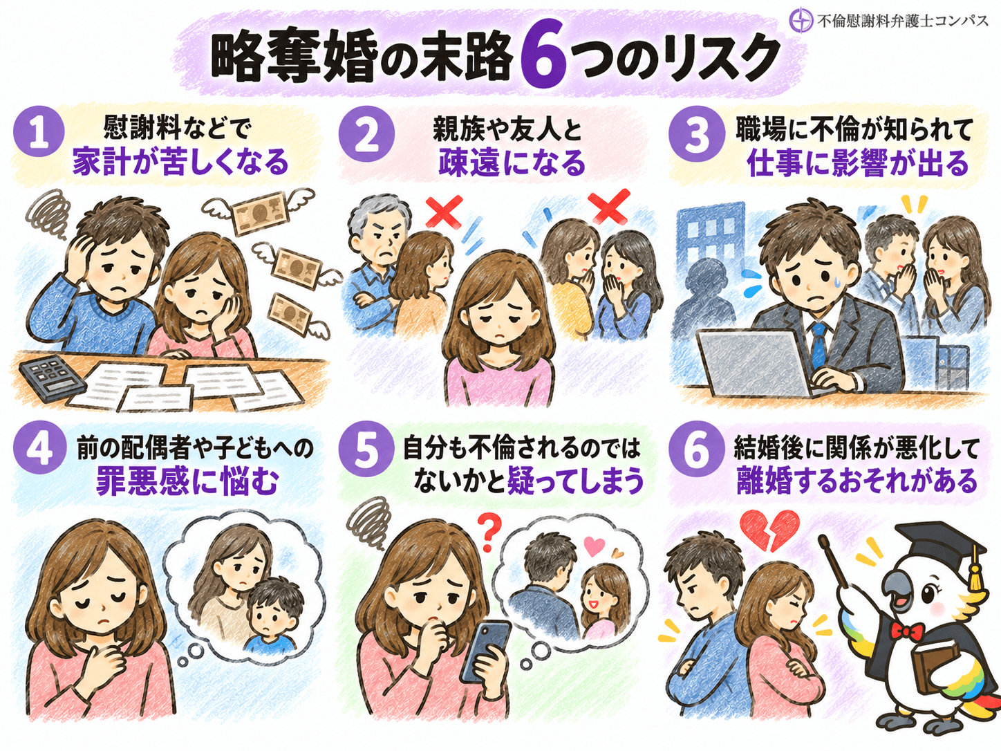 ４章　略奪婚の末路として考えられるリスク６つ