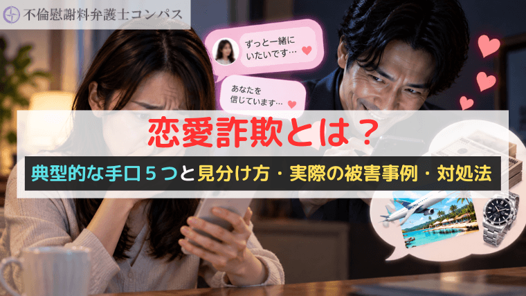 恋愛詐欺とは？典型的な手口５つと見分け方・実際の被害事例・対処法