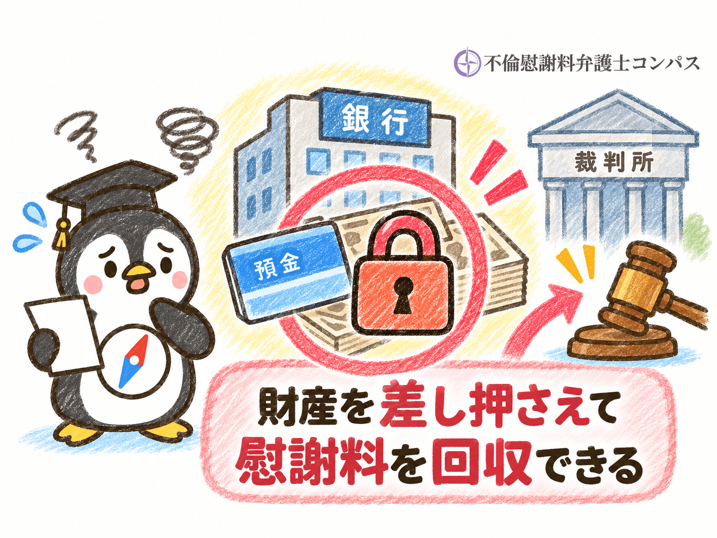 １章　慰謝料の差押えとは｜財産から慰謝料を回収できる手続