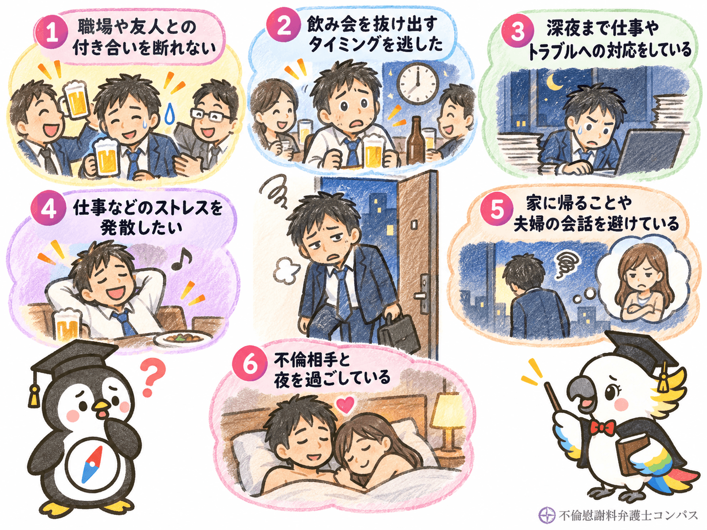 ２章　旦那が朝帰りする理由６つ