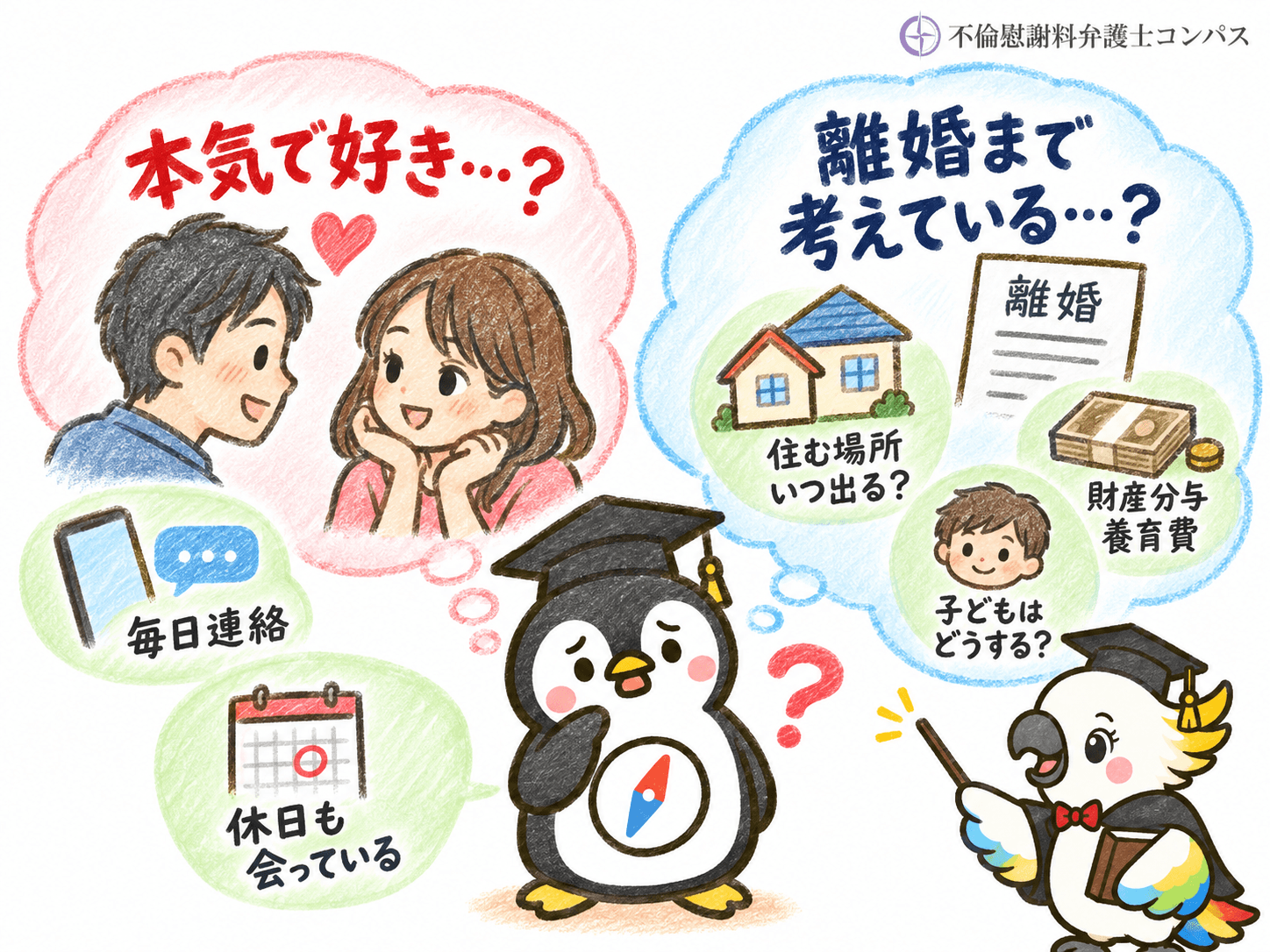 ４章　真面目な人の不倫は本気？離婚まで考えている？