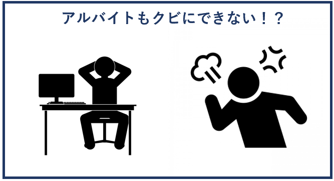 アルバイトもクビにできない！？