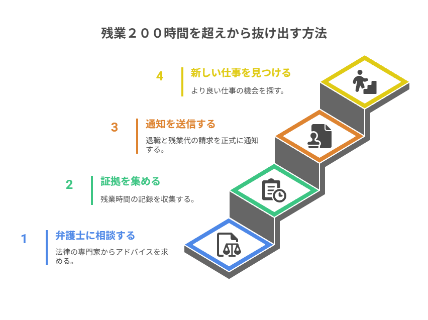 残業２００時間を超えから抜け出す方法