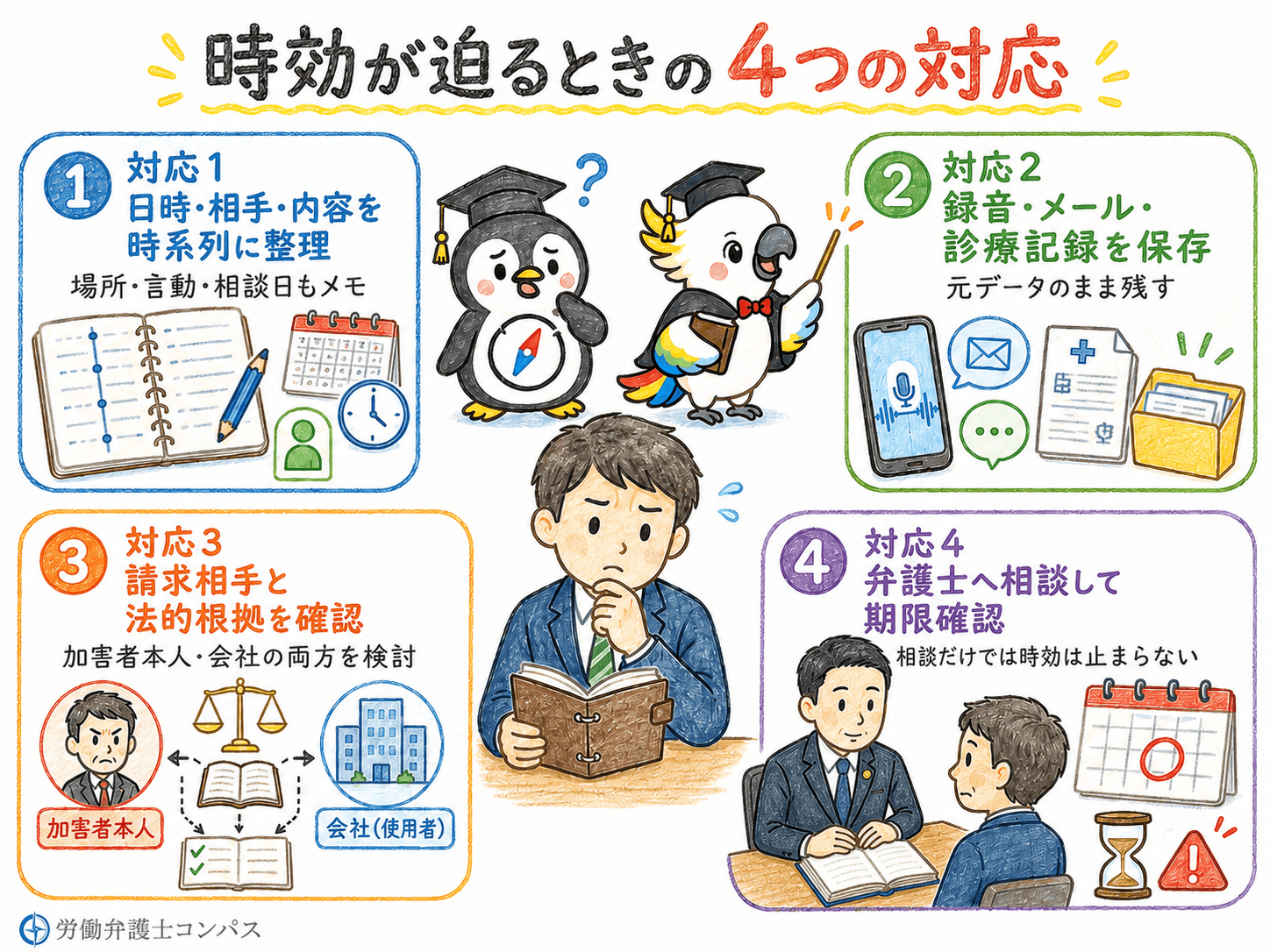 ９章　セクハラの時効が迫っているときの対応４つ