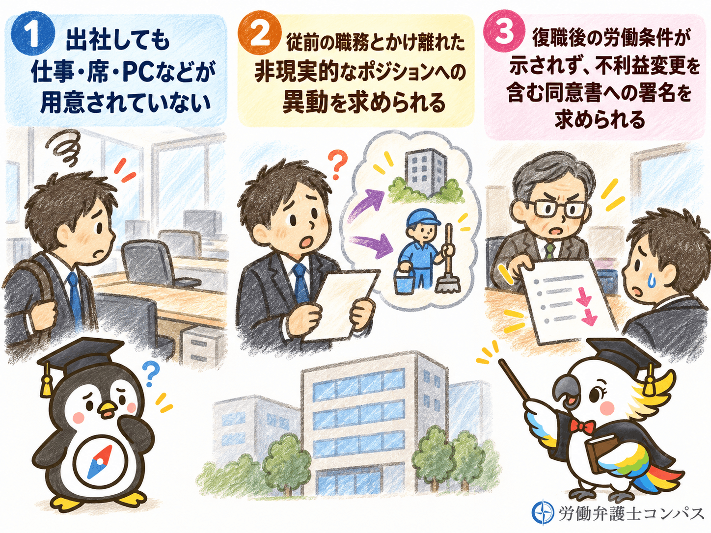 ５章　方便的な解雇撤回を疑う場面３つ